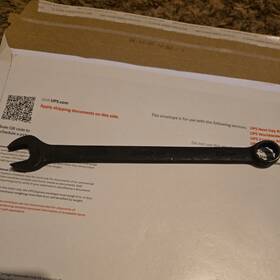 Goexm150a Snap-on Combination Wrench 12 Point Metric 15mm Black Oxide Finish