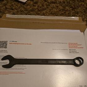 Goexm180 Snap-on Combination Wrench 12 Point Metric 18mm Black Oxide Finish