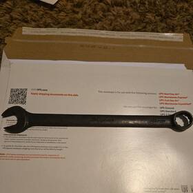 Goexm180a Snap-on Combination Wrench 12 Point Metric 18mm Black Oxide Finish