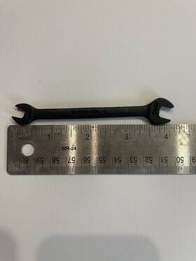 Gvo810 Snap-on 1/4 Inch -5/16 Industrial Finish Open End Wrench