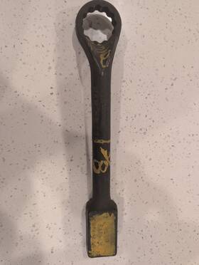Snap-on Hx-440 Snap-on 1 3/8 In Hx440 35 Mm Offset Knocker Wrench Hammer Slugger