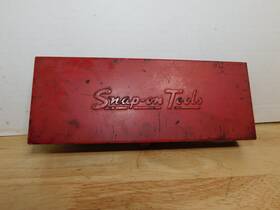 Kra-206a Snap-on Tools Usa Red Metal Storage Tool Case Box 8 Inch X 3 1/67