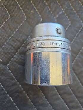 Ldh522 Snap-on Lhd522 3/4 Inch Drive 1 5/8 12-point Socket Used Nice Condition