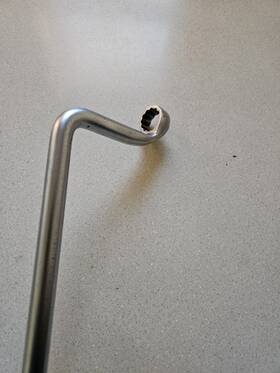 M318 Snap-on 3/4 12 Point Offset Wrench
