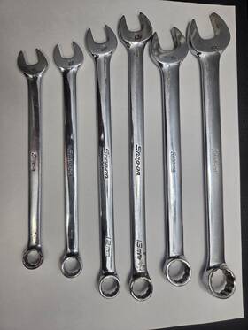 Oemx100 Snap-on Metric Combination Wrench 10 11 12 13 15 18 Mm