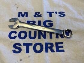 Oes16 Snap-on 1987 Tools Usa Sae #16 1/2 Inch Hex Spline Short Combination Wrench