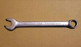 Snap-on Oex-14o Snap-on Hand Tools Usa 12 Point Sae Size 7/16 Inch Combination Wrench Mpn