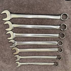 Soex12-oex24 Snap-on Oex12 Oex26 Tools Usa Pc 3/8-3/4 Inch Chrome Combination Wrench 12 Point
