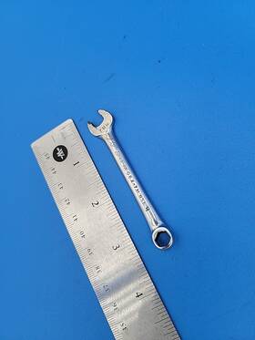 S-1-16 Snap-on Oex7m Tools Midget Combination Wrench 7mm 6 Point Usa