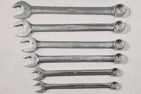 Oexm110-190 Snap-on Vintage 11-19mm Metric 12 Point Combination Wrenches