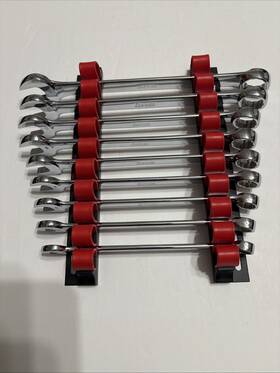 Oexm110-oexm190 Snap-on Vintage 9pc 12pt Metric Combination Wrench Set