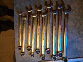 Oexm11ob Snap-on 10mm - 19mm Super Clean Wrenches