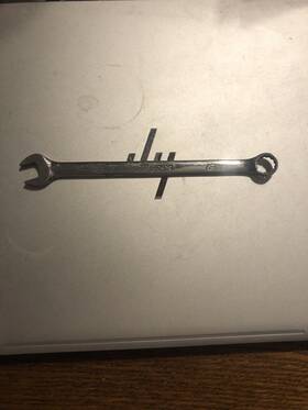 Oexm1208 Snap-on Tools 12mm Long Crome Combination Wrench