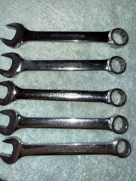 Oexm13-17 Snap-on 5pc Metric Wrench Set