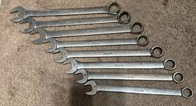 Oexm190a-oexm10a Snap On Lot Of 8 Snap-on Metric Flank Drive Wrench Set 12mm-19mm Oexm. 12 Point Usa