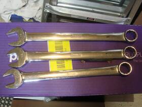 Oexm22 Snap-on Oexm22/23/24mm Snapon 22/23/.24 Mm Oexm Metric Wrenches Vg Condition