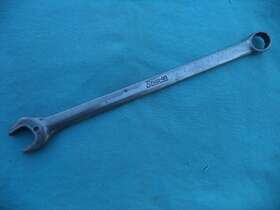 Oexm90 Snap-on Metric 9mm Standard Length Chrome Open Box End Wrench #oexm90 Nice