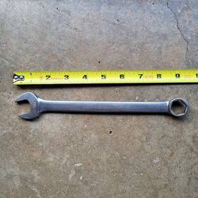 Osh22 Snap-on Ohs22 Tools 11/16 Inch 6pt Chrome Combination Wrench Usa