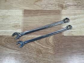 Osh11-osh10 Snap-on 11/32 Inch And 5/16 Combination Wrench Osh11 Osh10 Usa 6 Point Made In