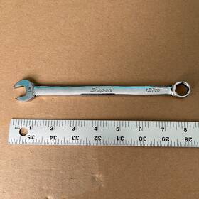 Oshm130a Snap-on 13mm 6pt Combination Wrench Chrome Usa Oshm130a Snap-on 13mm 6pt Combination Wrench Chrome Usa