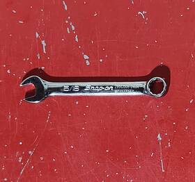 Ox110b Snap-on Sae 5/16 Inch Small Midget Combination Wrench 12 Point