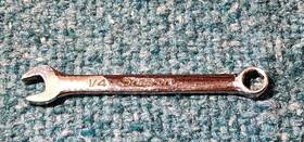 Ox18sb Snap-on Tools 1/4 Inch Sae 6-point Combination Wrench 3-1/4 Oal Usa Made