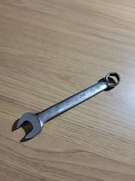 Oxa180b Snap-on 9/16 Inch Sae 6 Pt. Short Combination Wrench