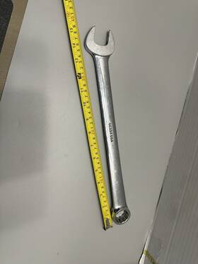 Oex34 Snap-on Oxe34 Usa 1-1/16 Inch 12pt Sae Chrome Combination Wrench