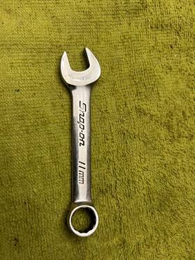 Oxim11 Snap-on Tools Metric 11mm 12 Point Stubby Midget Combination Wrench Usa