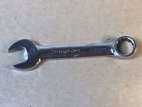 Oxim13 Snap-on 13mm 12pt Metric Chrome Midget Combination Wrench Usa