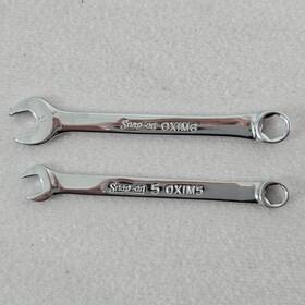Oxim5 Snap-on Oxim6 2pc Set Oxim Series 6-pt Metric Midget Combination Wrenches 6mm 5mm -usa