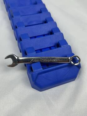 Oxim7sb Snap-on Tools Usa 7mm Metric Midget 6 Pt Chrome Combination Wrench