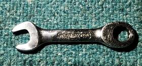 Oxkr16 Snap-on 1/2 Inch Stubby Ratchet Wrench Light Grind Mark. Usa Made