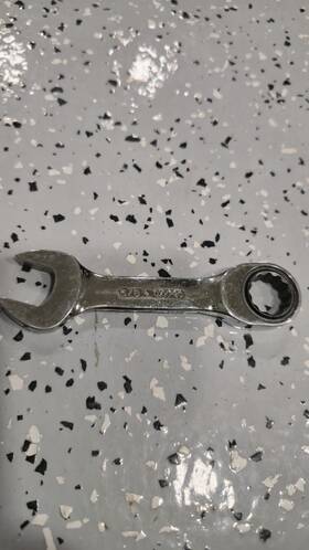 Oxkr20 Snap-on Stubby Combination Wrench Size 5/8