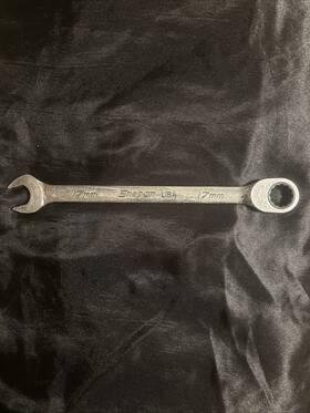 Soxrm17 Snap-on Oxrm17a 17 Mm 12-point Metric Offset Ratcheting Combination Wrench -