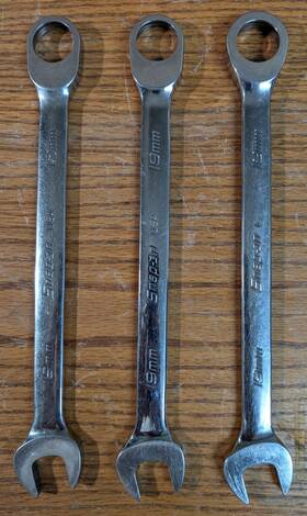 Oxrm19a Snap-on Tools Usa 19mm Metric Offset Wrench No Ratchet