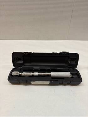 Qd1rn6b Snap-on 1/4 Inch Dr Newton Meter Adjustable Click Type 1-6nm Torque Wrench