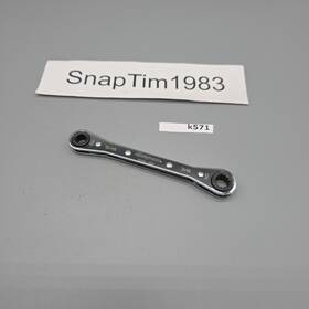 R1012c Snap-on Tools 3/8-5/16 Inch Ratcheting Box Wrench 12 Point Usa