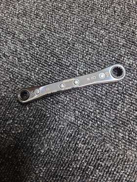 Res810c Snap-on Tools #8 - #10 1/4 Inch 5/16 Spline Ratcheting Box Wrench