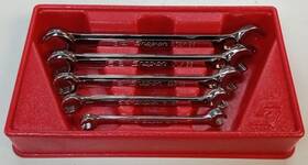 Rffs605b Snap-on Rxfs 5pc Wrench Set With Pakty284 Usa Hand Tools Line