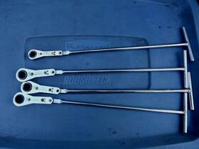 Rtbm10-rtbh12-rtbh13-rtbh14 Snap-on Tools 4-piece T-handle Ratcheting Box Wrench Set Rtbm10-14 Metric