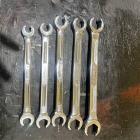 Rxfms6 Snap-on Tools 6 Pc 6-point Metric Double End Flare Nut Wrench Set 9 21 Mm Rxms6
