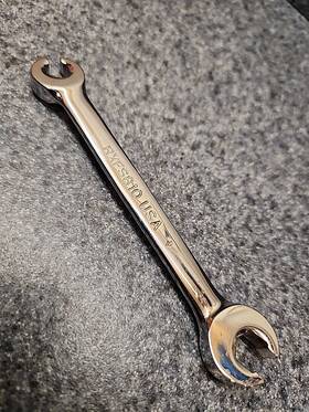 Rxfs810 Snap-on Flare Nut Line Wrench Usa 1/4 5/16