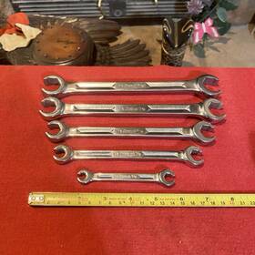 Rxh2426s-rxh810s Snap-on Rxh Set Flare Line/nut 5 Pieces Sae 1/4 Inch -13/16