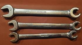 Rxs14 Snap-on Rxs12 Rxs16 Tools Line Wrench Set 3 Pcs Series Rxs Usa 12 14 16 1/2 7 8
