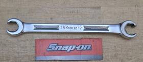 Rxs1517s Snap-on Vintage - 15mm X 17mm 6 Point Double Flaring Nut/line Wrench