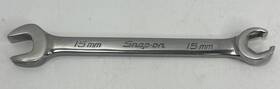 Rxsm15b Snap-on Tools 15 Mm 6-point Metric Open-end/ Flare Nut Wrench Euc 2013