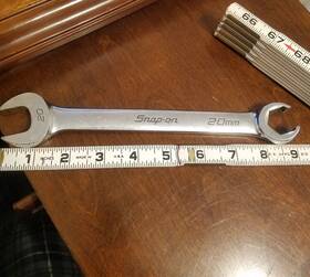 Rxsm20 Snap-on 20mm 6 Point Open End Metric Line/flare Nut Wrench # Made In Usa