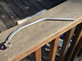 S-6201 Snap-on Vintage 9/16 Inch 12pt. Chrome Offset Specialty Wrench S6201