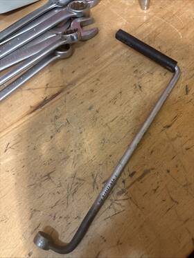 S-8177 Snap-on Vintage 1961 Tools 9/16 Inch Distributor Wrench Usa